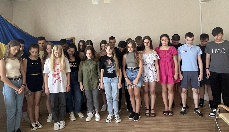 СТУДЕНТИ КОЛЕДЖУ ВШАНУВАЛИ ПАМ'ЯТЬ ПОЛЕГЛИХ ЗАХИСНИКІВ УКРАЇНИ
